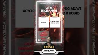 Common viruses of encephalitis and their treatment? #rxshorts #emergencymedicine