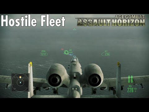 Mission 10: Hostile Fleet - Ace Combat Assault Horizon Commentary Playthrough