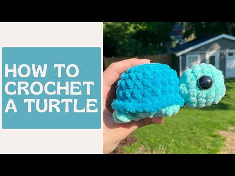 How to Crochet a Turtle | Turtle Crochet Tutorial