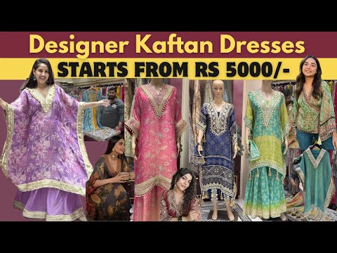 Handmade Kaftan suits for Wedding  | Celebrity style kaftan | Boho Outfit