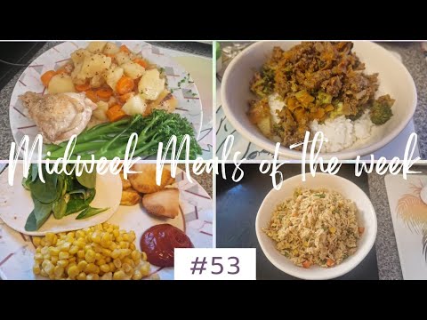 Meals of the week! | Midweek meals for my family | What we eat in a week #53 | What I feed my kids