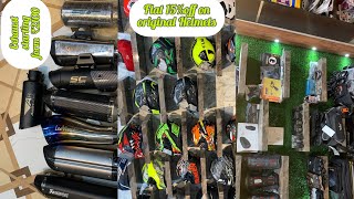 Best and cheapest bike accessories market in Jalandhar||all types of accessories like🤩lights|horns