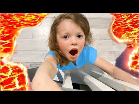 The Floor is Lava - Children Song by Kids Music Land