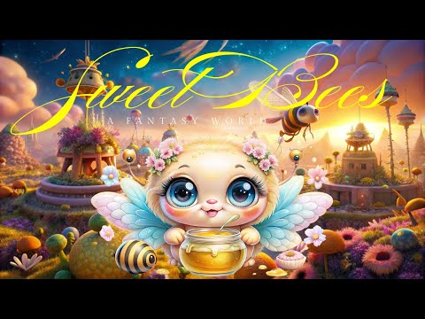 "Sweet Bees" - Fantasyworld #bee #fantasyworld #fantasy #fantasymusic #angel #enchantedworld #fairy