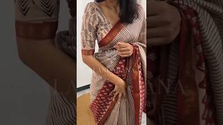 Maheshwari Silk Saree | Bagru Print Sarees | Handloom Sarees #shopnow