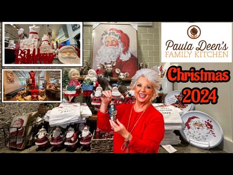 Paula Deen's NEW Christmas Decor 2024 Store Walkthrough - Pigeon Forge TN