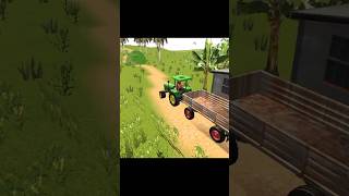 Indian Tractor Driving 3D #shorts