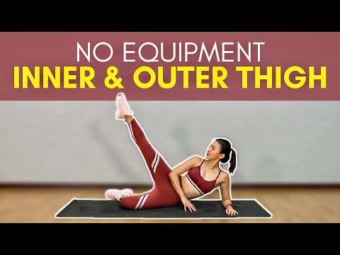 No Equipment Inner & Outer Thigh (Sculpted Hips & Thighs) | Joanna Soh