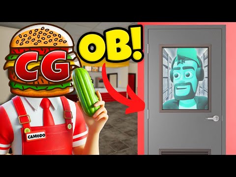 I Locked OB in the Freezer & We Got ICE CREAM in Fast Food Simulator!