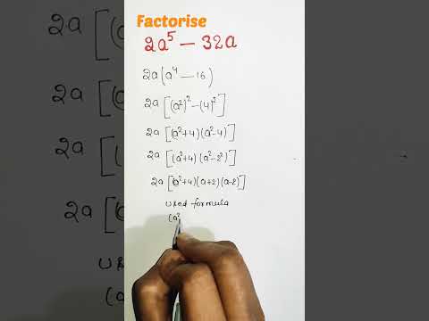 factorisation based question