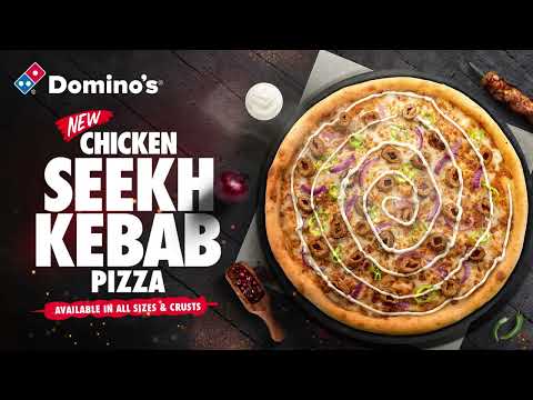 Chicken Seekh Kebab Pizza