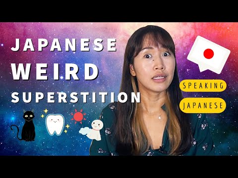 【Japanese listening】Japanese weird superstition