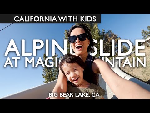 Alpine Slide At Magic Mountain With Kids