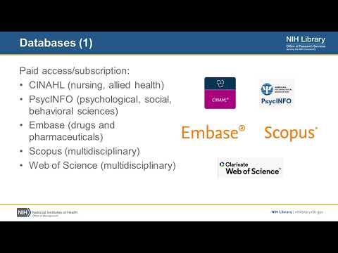 Information Resources for Clinical Research, 3 of 5