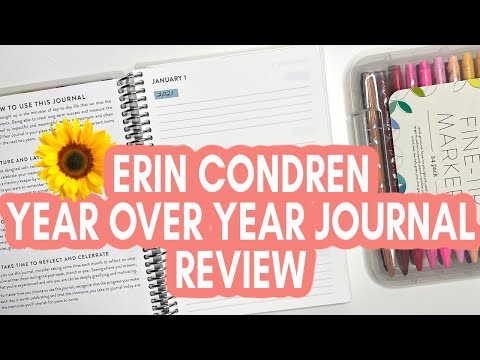 Erin Condren Year Over Year Journal