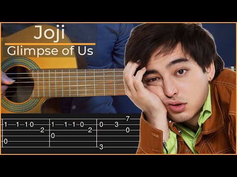 Joji - Glimpse of Us (Simple Guitar Tab)