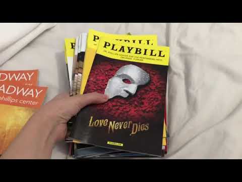 an updated playbill collection