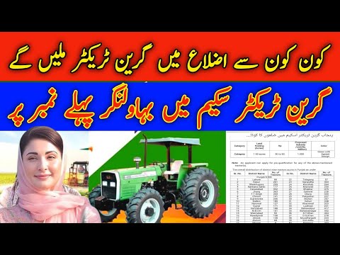 Punjab Green Tractor Scheme 2024|Tractor Scheme in Punjab|How To apply Green Tractor Scheme 2024