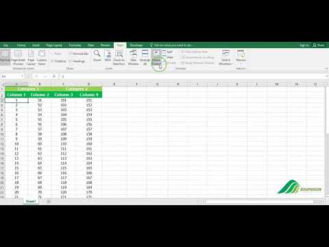 How to Freeze More Than One Row in Excel