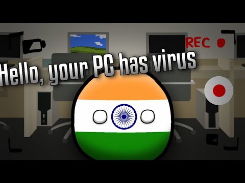 Your countryball has virus