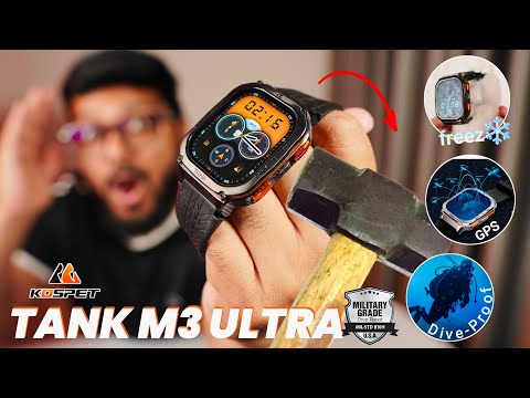 Kospet Tank M3 Ultra Smartwatch Review