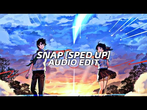 Rosa Linn - SNAP [Sped Up] Audio Edit