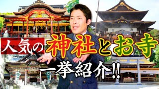 【日本宗教史②】人気の神社仏閣を徹底解説！