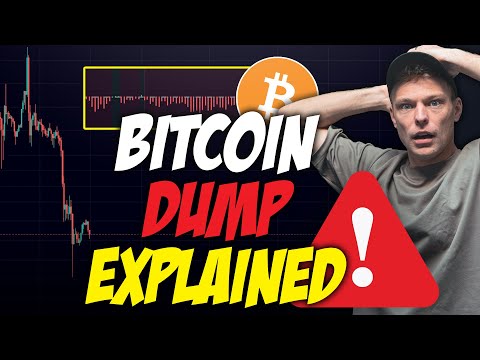 BITCOIN DUMP EXPLAINED!!! (Start of BIGGER Correction?)