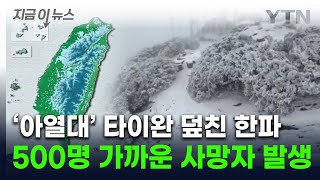 타이완 덮친 '이례적 한파'...추위에 사망자 500명 육박 [지금이뉴스] / YTN