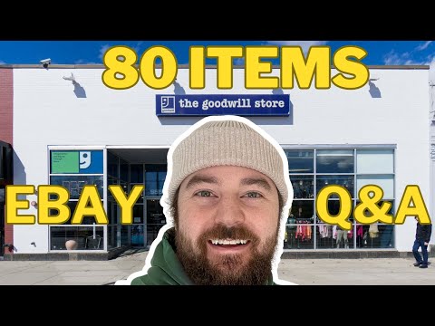 Live Thrift Haul Hang + eBay Q&A