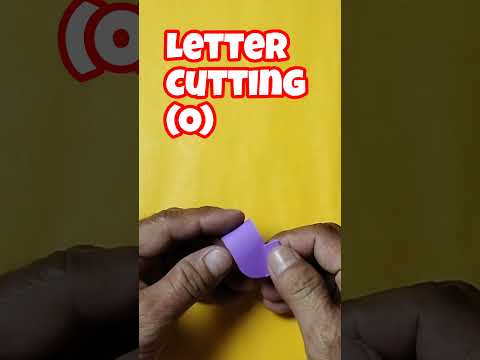 letter cutting (O)