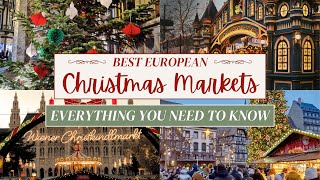 Best Christmas Markets in Europe 2024 | The Ultimate Christmas Market Guide!