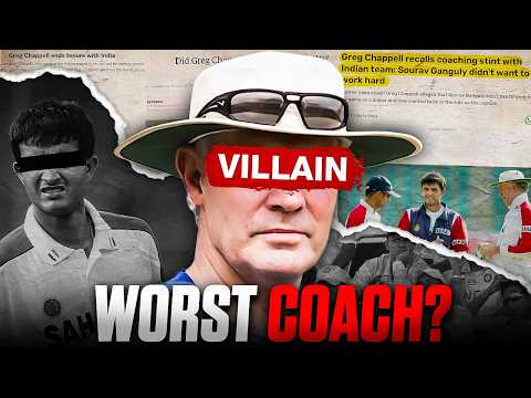 Greg Chappell: The WORST COACH Ever | Ganguly vs Chappell Controversy