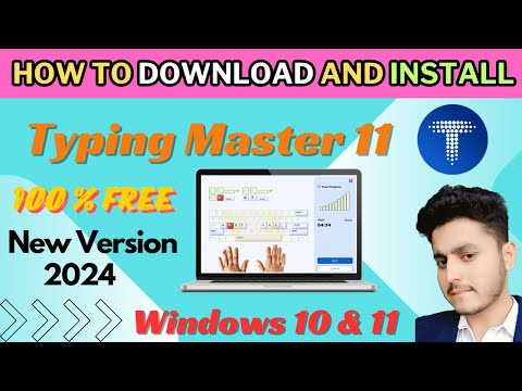 How to Download and install typing Master Free in Laptop & Computer (2024)..