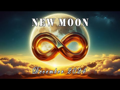 New Moon Meditation • December 2024 • Manifest All Your Desires • Law Of Attraction • 1111 Hz