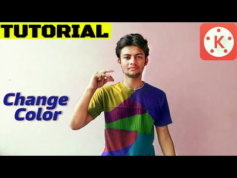 Color changing clothes| color changing shirts video editing training with KineMaster