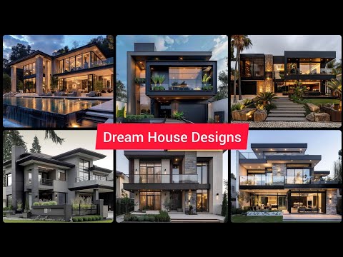 Top 50 Luxury House Designs l Dream House Designs