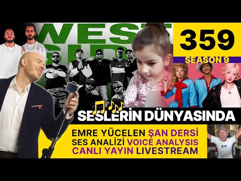 Haftalık Ses Analizi Canlı Yayını (SESLERİN DÜNYASINDA) #359 2024 Kasım 24 #superchat