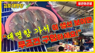 이 생선 보이면 무조건 구입하세요!! #대명항 #가을여행