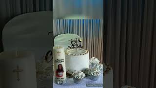 whiteforest cake/First Holy Communion Theme