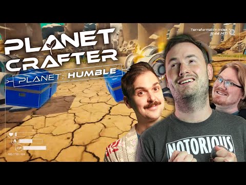 Just 3 Yogs Fixing the Planet in Planet Crafter DLC with Lewis & Duncan!