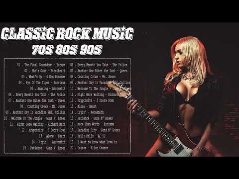 Classic Rock Greatest Hits 70s 80s 90s | Best Classic Rock Songs Of All Time