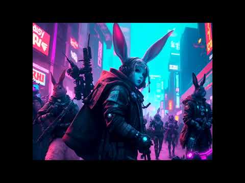 CyberPunk Beats in Action | Sci Fi Vibes  Lofi Bunny