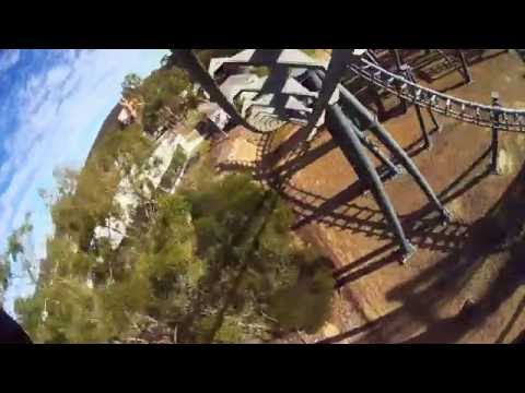 Arkham Asylum POV - On-Ride Point of View - Warner Bros. Movie World, Australia