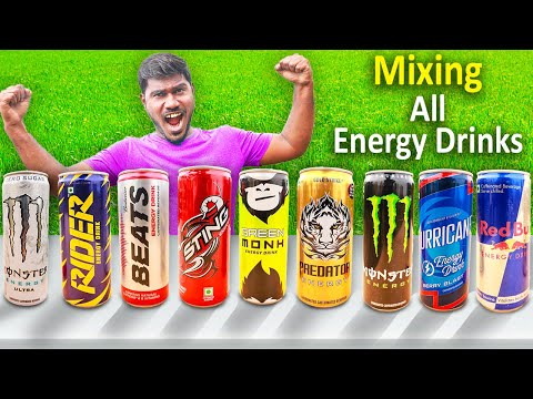 Will I Get Super Energy By Mixing All Energy Drinks?