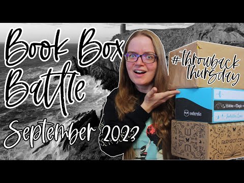 BOOK BOX BATTLE RETURNS?! | September 2023 | Illumicrate vs. OwlCrate vs. FairyLoot triple unboxing