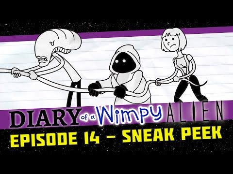 TEASER TRAILER: Diary of a Wimpy Alien 14 (Wimpy Kid / Alien / Sci-Fi Parody)