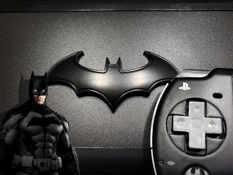 Custom Batman 128gb PSP with NES D Pad MOD