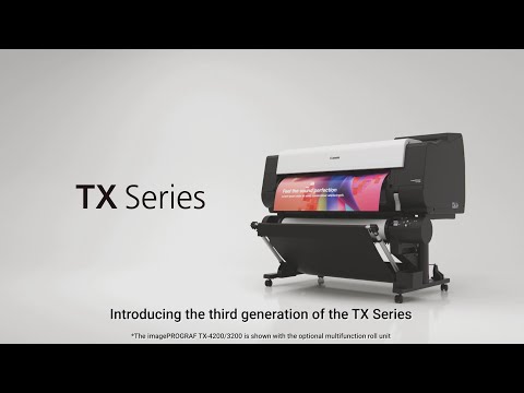 Introducing the imagePROGRAF TX-3200/4200 Series Large Format Printers