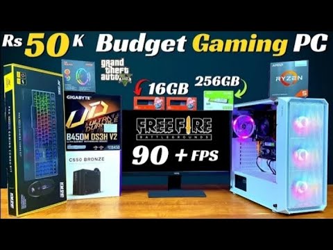 Rs 50,000 Best Gaming Pc Build in 2023(March)